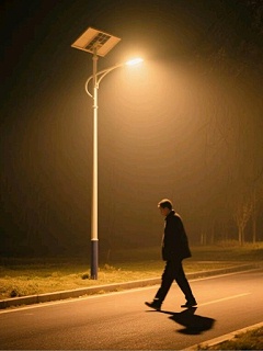 深夜归途，总有一盏灯为你低语