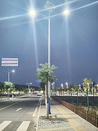 甘肃庆阳环县南湫乡双头太阳能路灯照明工程项目