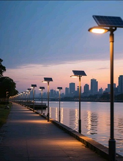 光影魔术师——南德太阳能路灯重塑夜间景观