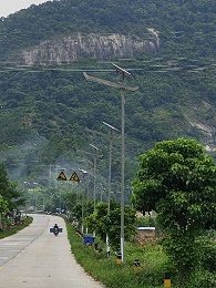 南德6米太阳能路灯｜工程直供·高效亮化