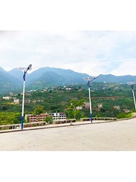 金刀峡镇西山环路沿线太阳能路灯项目