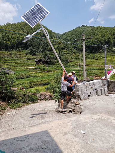 广西省钦州市农村太阳能路灯奖补项目