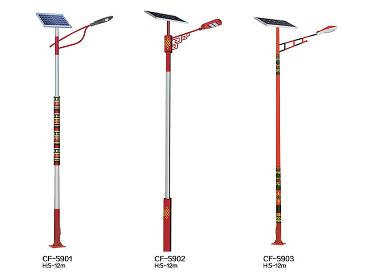 11米太阳能路灯_80瓦太阳能路灯_太阳能特色路灯