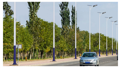 太阳能led路灯的具体运用变成了当代路面照明专用工具