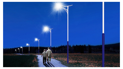太阳能led路灯在新农村路面城市亮化中积极主动营销推广
