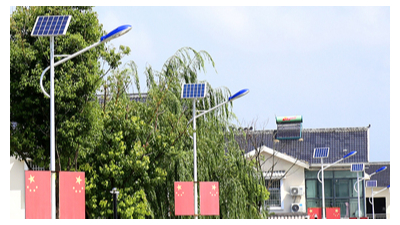 太阳能led路灯与新农村规划的发展趋势优点