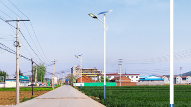 乡村配置太阳能路灯系统软件需要注意的事项