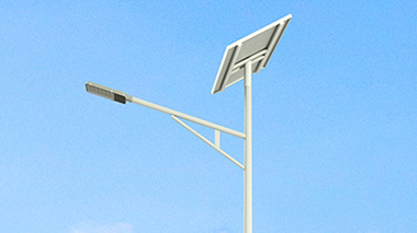 农村太阳能路灯预埋件安装流程