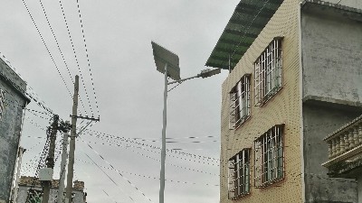 广西玉林农村太阳能路灯工程案例
