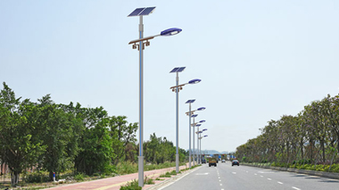 多种类型太阳能路灯对应用条件的规定